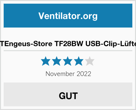  ATEngeus-Store TF28BW USB-Clip-Lüfter Test