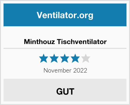  Minthouz Tischventilator Test