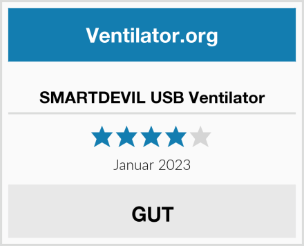  SMARTDEVIL USB Ventilator Test