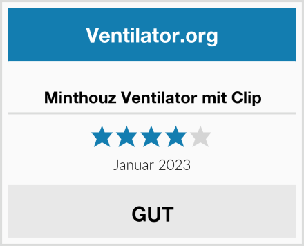  Minthouz Ventilator mit Clip Test