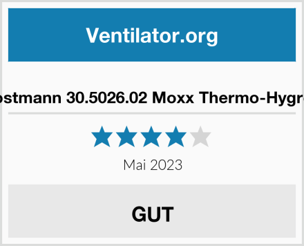  TFA Dostmann 30.5026.02 Moxx Thermo-Hygrometer Test