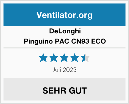 DeLonghi Pinguino PAC CN93 ECO Test