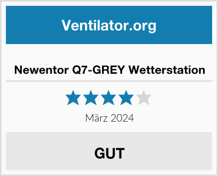  Newentor Q7-GREY Wetterstation Test