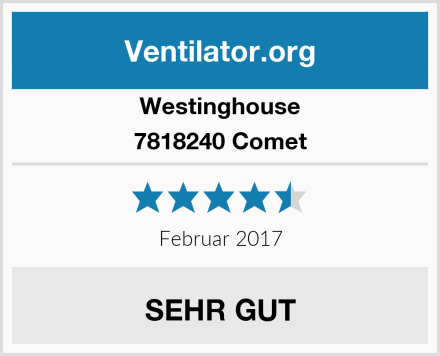 Westinghouse 7818240 Comet Test