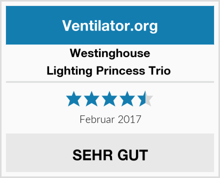 Westinghouse Lighting Princess Trio  Test