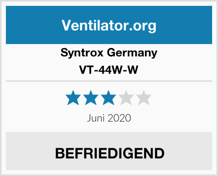 Syntrox Germany VT-44W-W Test