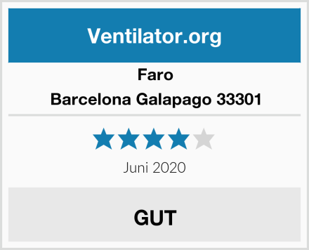 Faro Barcelona Galapago 33301 Test