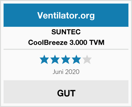 SUNTEC CoolBreeze 3.000 TVM Test