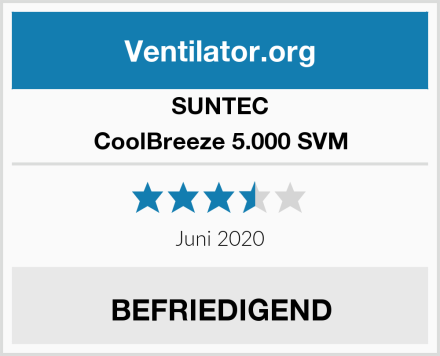 SUNTEC CoolBreeze 5.000 SVM Test