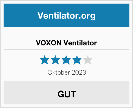 VOXON Ventilator Test
