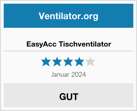  EasyAcc Tischventilator Test