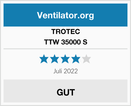 TROTEC TTW 35000 S Test