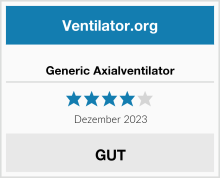  Generic Axialventilator Test