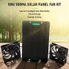  Yuecoom Solarpanel Lüfter Kit